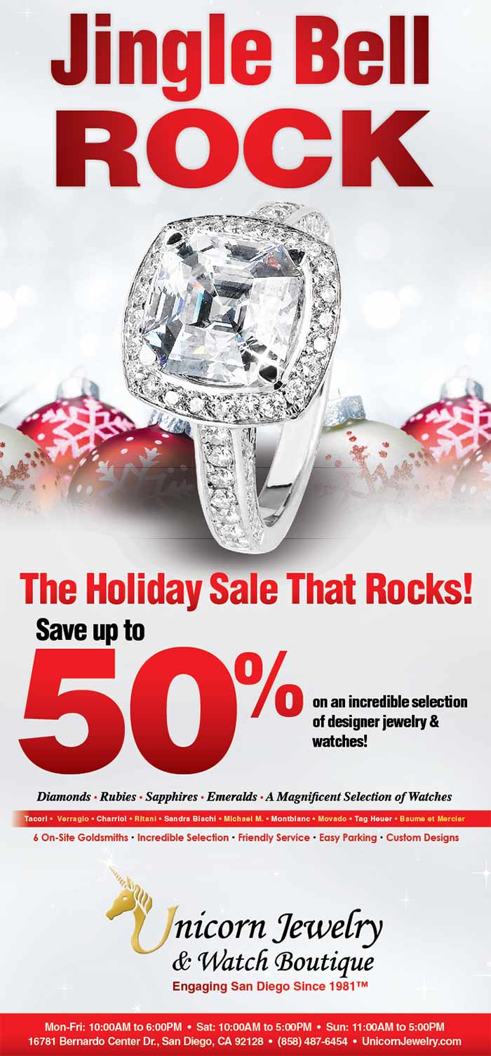 Unicorn Jewelry "Jingle Bell Rock" UT Ad