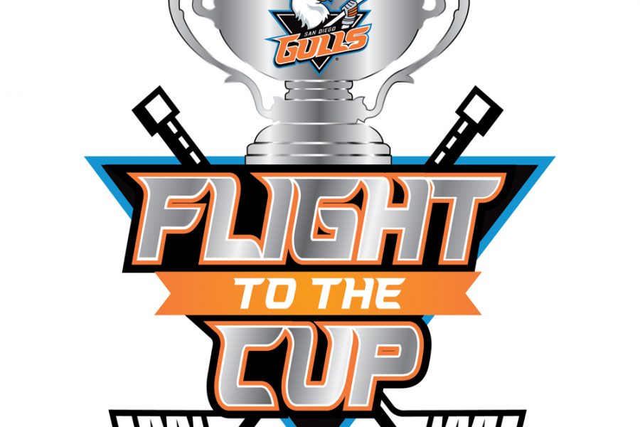 San Diego Gulls Flight to the Cup Playoffs Logo