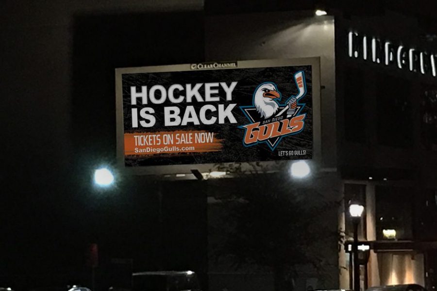 Gulls Hockey Billboard