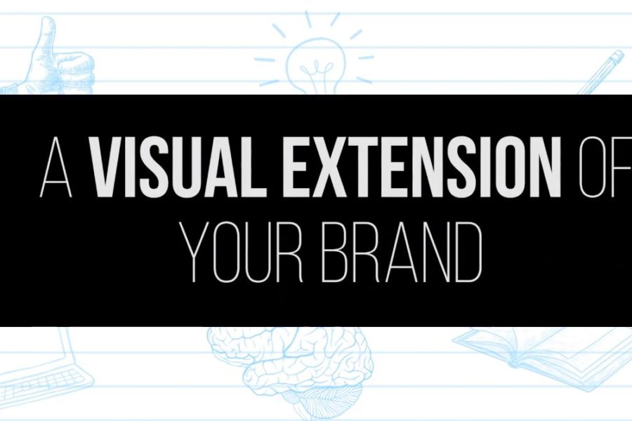 Your brand words Visually Extend you