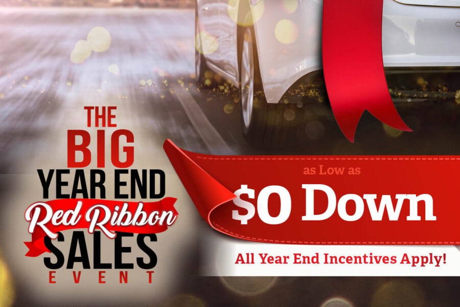 The Big Year End Red Ribbon Sales Event Eblast